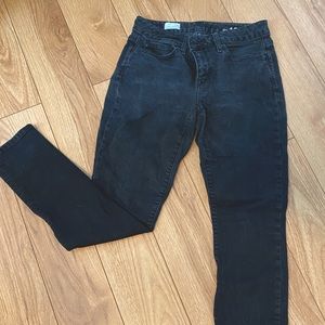 Black washed Gap denim jeans
